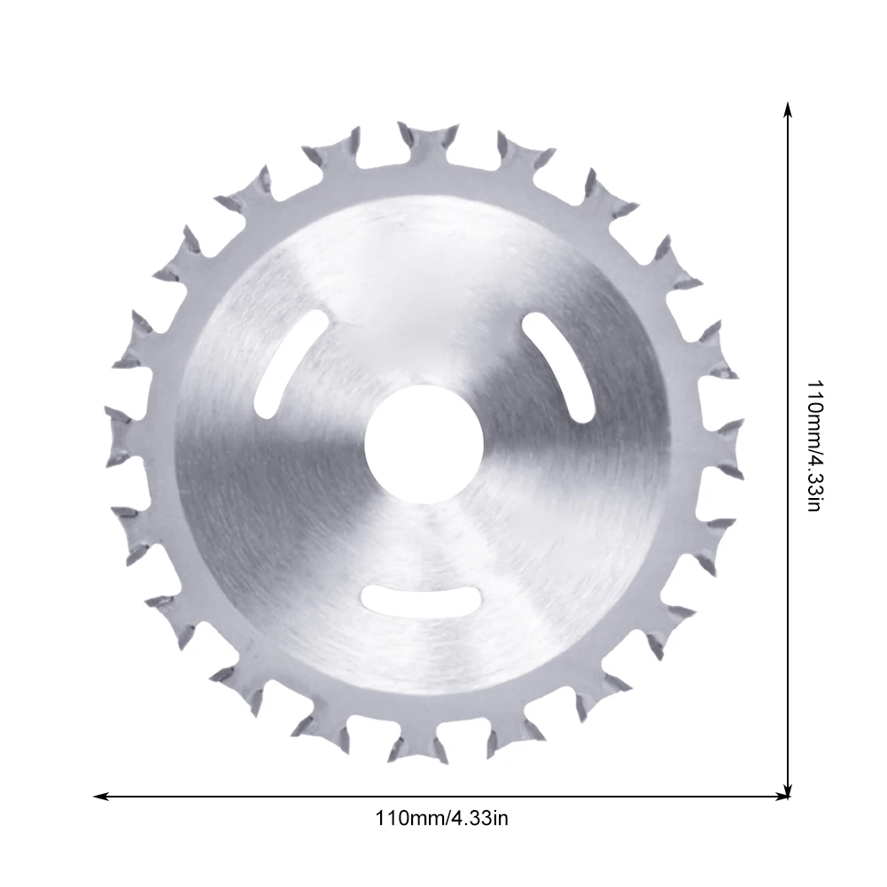 4 Inch 20T Double Side Saw Blade 110mm Alloy Circular Wood Cutting Disc For Wood Plastic PVC Woodworking Cutting Blade Saw Blade