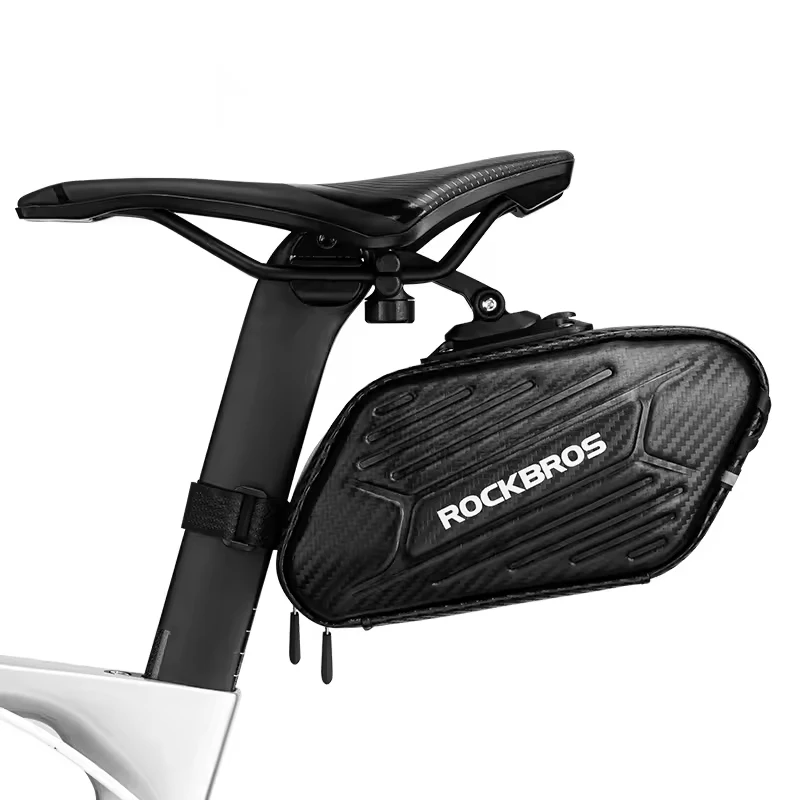Bolsa Trasera para Bicicleta de 1.5L, Impermeable, Bolsa de Almacenamiento para Asiento, Bolsa para Sillín Trasero de MTB y Carretera, Bolsa para Ciclismo y Senderismo, Bolsa para Herramientas