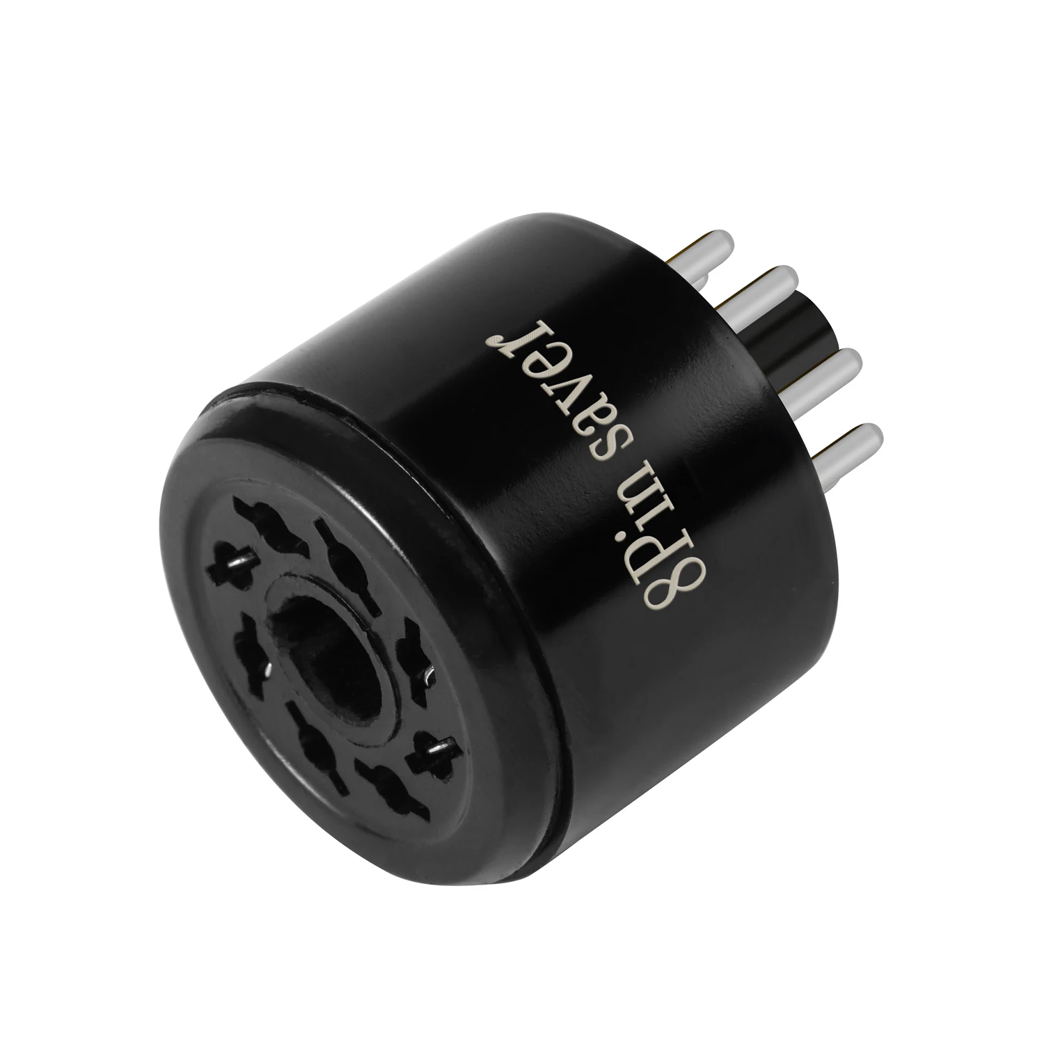 Preto 8pin octal tubo de vácuo soquete saver kt88 el34 274b 5u4g 6sn7 kt66 6l6 6v6 5881 6550 cv181 6sl7 gz34 6ca7 5ar4 kt100 kt120