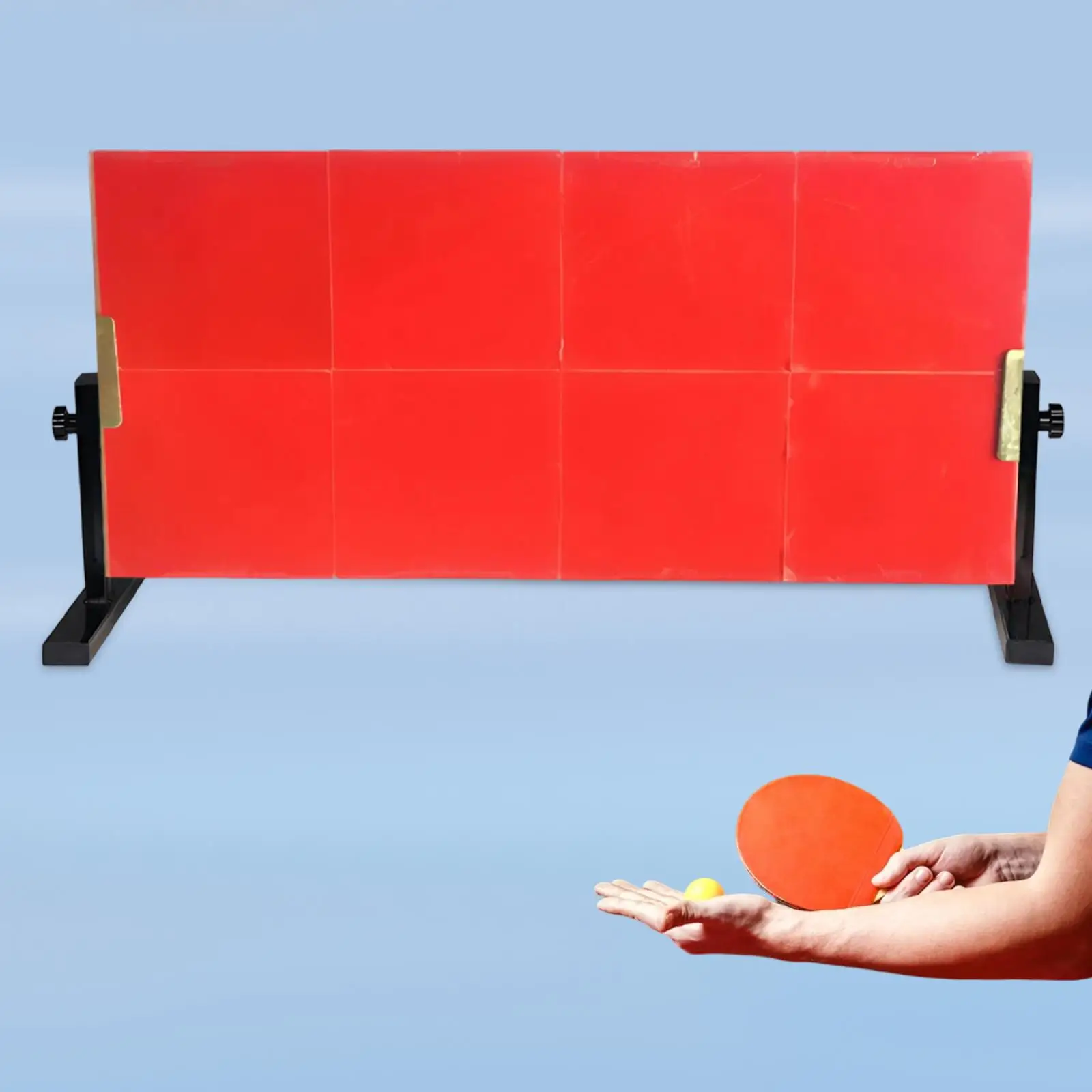 

Table Tennis Practice Return Board Compact Rubber Wood Pingpong Trainer for Consistency Improvement