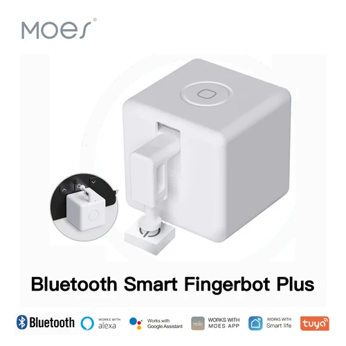 MOES Tuya Fingerbot botón pulsador paquete de herramientas nuevo robot de dedo Bluetooth aplicación Smart Life Control de voz automático Alexa Google Home