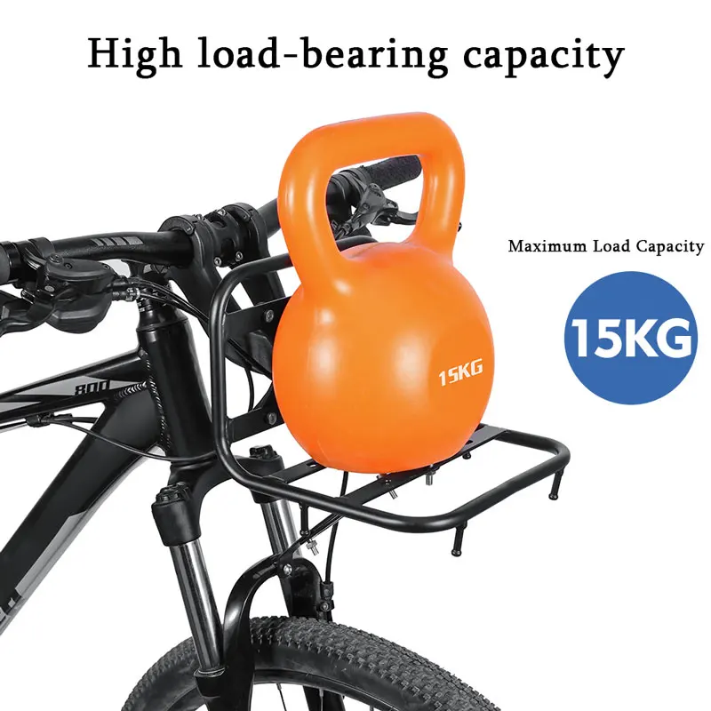 Bicycle Front Rack Aluminum Alloy Multi-Functional Bike Front Rack MTB Road Bike Bag Rack Outdoor Cycling Accessories view 4