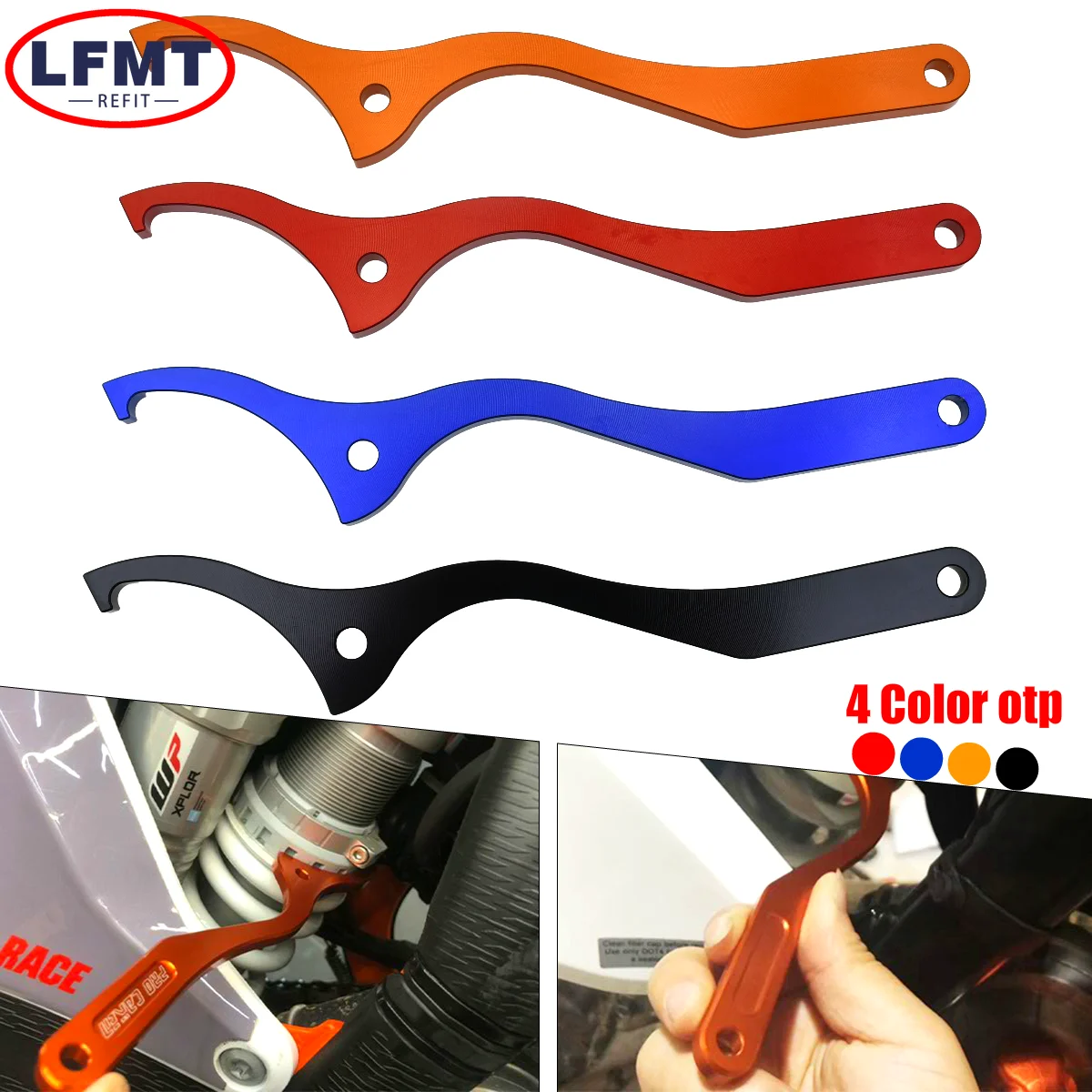 

Для KTM EXC EXC-F SX SX-F XC XC-F XC-W XCW-F Husqvarna FC FE TC TE мотоциклетный гаечный ключ для заднего амортизатора, гаечный ключ, инструмент