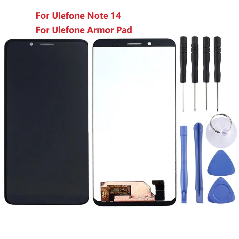 

HAWEEL LCD Screen For Ulefone Note 14 with Digitizer Full Assembly For Ulefone Armor Pad Display Touch Screen