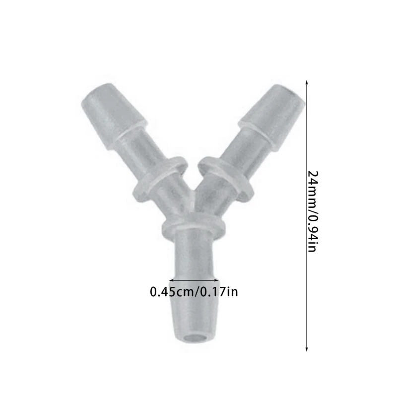 Conector acessórios para bomba tira leite, tubo forma y, lado único para bilateral