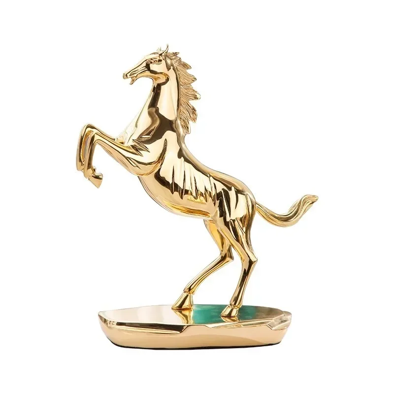 New Chinese light luxury business metal is a success ornament, high-end sense, copper art and crafts