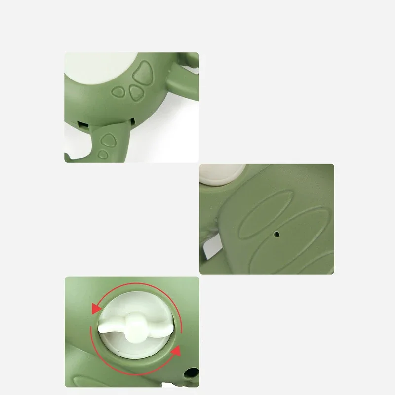 Jouet de bain grenouille de dessin animé pour bébé, piscine, salle de bain, plage, douche, canard, horloge à remonter, jouet d'été pour enfants