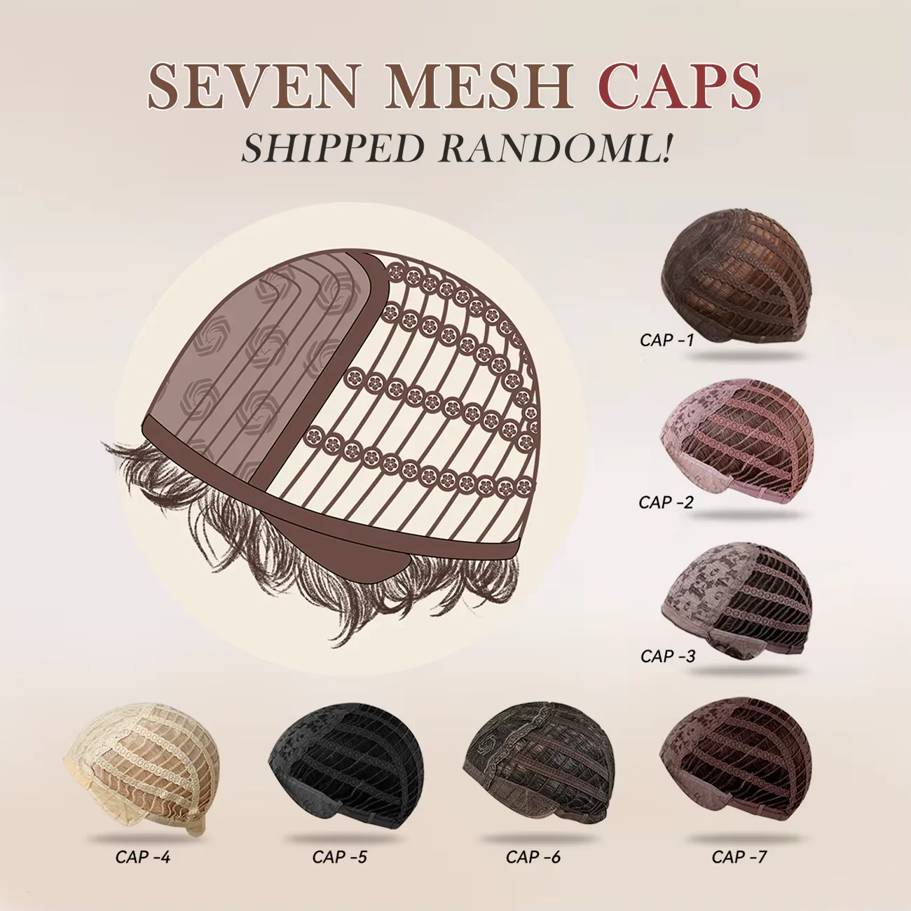 Brown Ombre Balayage Long Straight Layered Synthetic Wig with Curtain Bangs for Women Highlighted Hair Natural for Daily