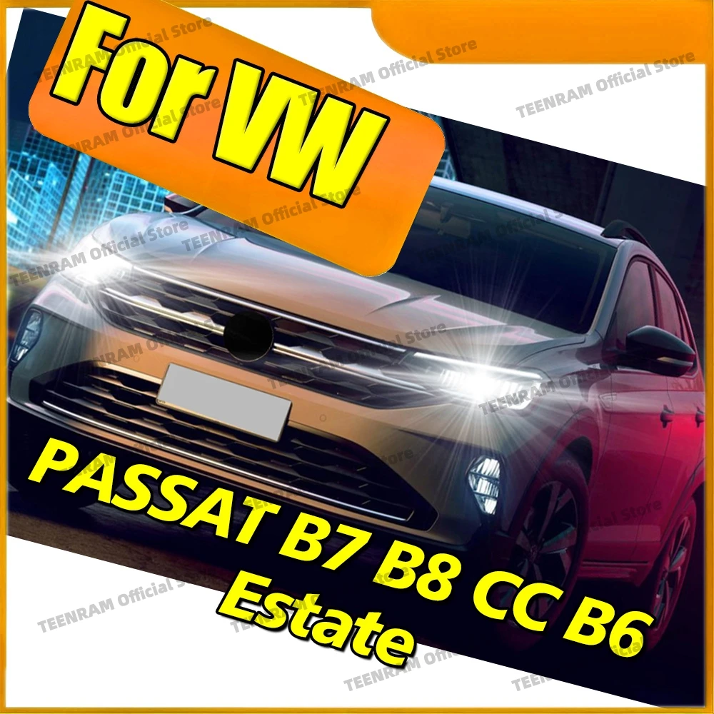 

2x LED Fog Light Bulbs 6000K H8 H11 Car Front Lamps For VW PASSAT B7 B8 2015-2024 PASSAT CC B6 2008-2011 Estate ALLTRACK 3G5 CB5