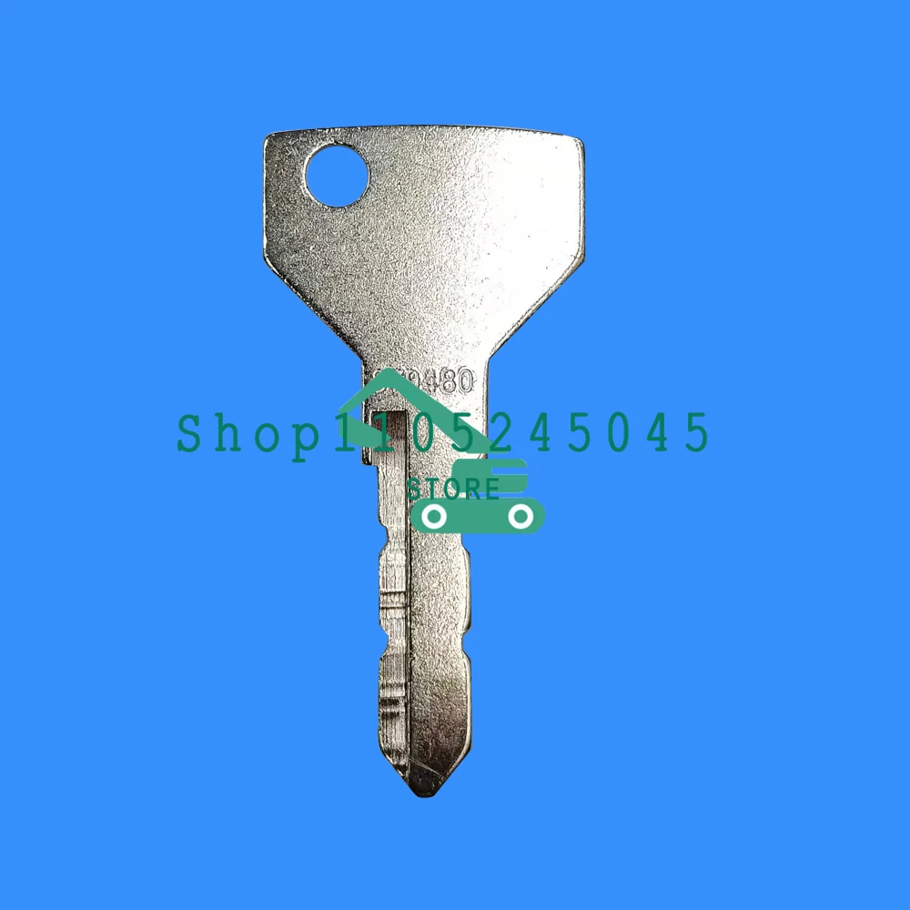 1/5/10PCS AM879480 879480 Ignition Starter Keys Compatible with New Holland Tractor 3630 40 Series YM Tractor EX450 EX3200