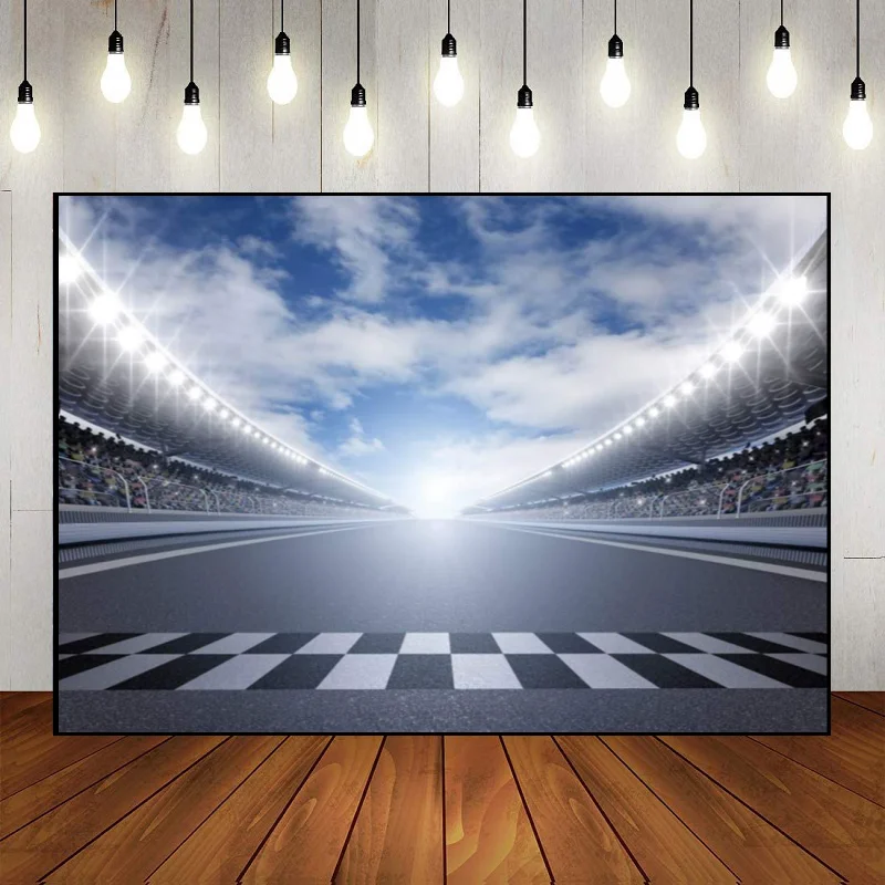 

Race Car Hot Wheels Racing Speed Cars Party Backdrop Background Newborn Photography Props Route 66 Backdrops Gas Station Photo