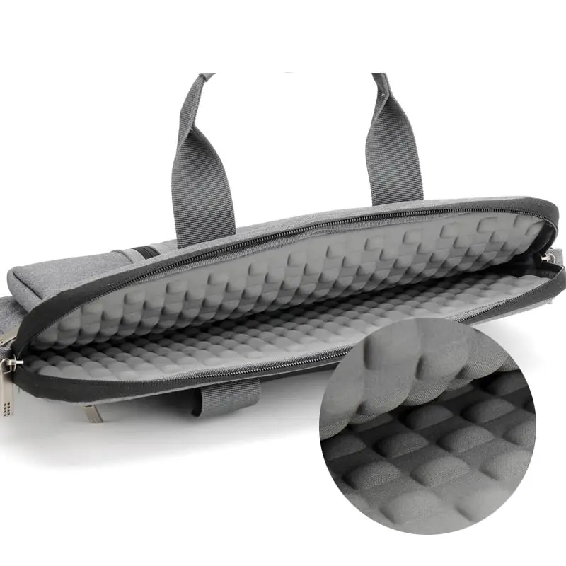 Borsa per Laptop impermeabile 13.3 14 15.6 custodia per Notebook da 17 pollici per Macbook Air Pro borsa a tracolla per Computer valigetta da donna