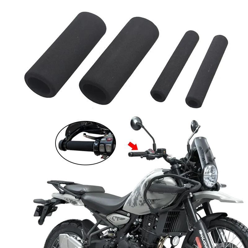 Für RE Himalayan 450 Guerilla 450 Himalayan Scram 411 452 Motorrad Anti Vibration Lenker Schaumstoff Komfort Slip Over Grips