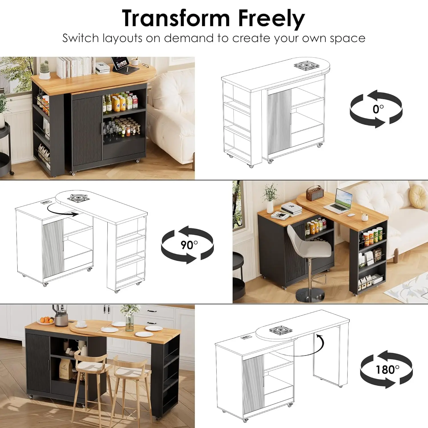 Thumbnail 3 - #27 Rolling Kitchen Islands List of Top Picks