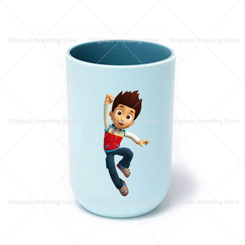 PAW Patrols Water Cup Toothbrush Cup Women Men Cartoon Anime Mouthwash Cup Female Water Cups Birthday Christmas Home Gifts - view 5