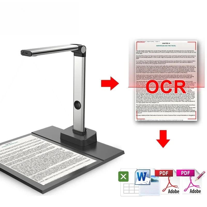 Scanner de documents de journaux A2 16MP Scanner fabriqué en Chine
