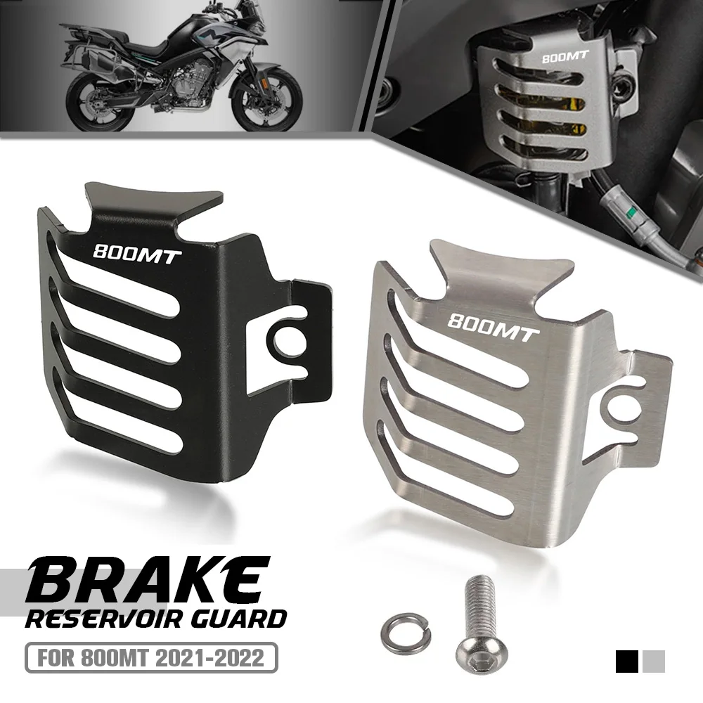 

Rear Brake Fluid Reservoir Guard Cover Protect Motorcycle Accessories FOR CFMOTO 800MT 2021-2022 Aluminium 800MT Cup Reservoir