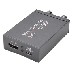 Konwerter HDMI na SDI HD na 3G-SDI/HD-SDI Audio Embedder 2-drożny konwerter SDI do kamery kino domowe