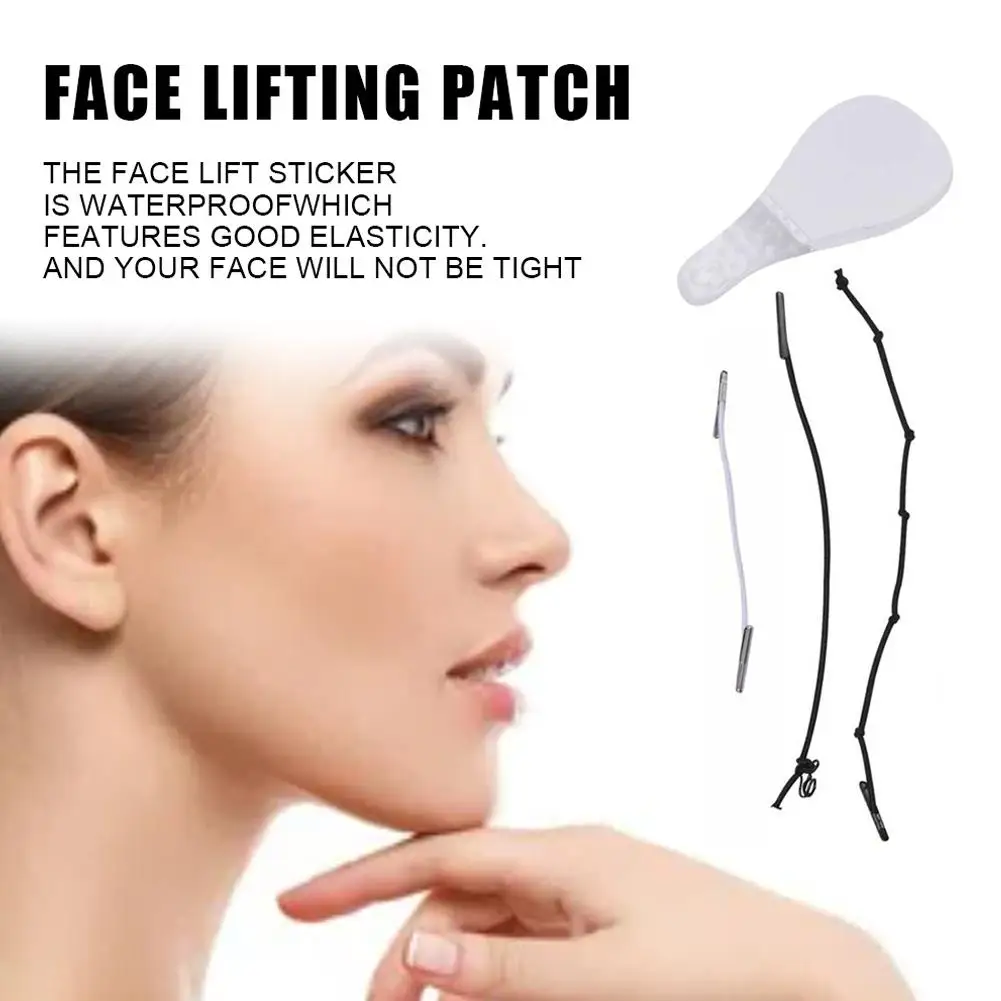 NEW 40PCS Instant Invisible Face Stickers Neck Eye Chin Patch Makeup Thin Bandage Tool V Facelifting Shape Adhesive Lift Do X8E6