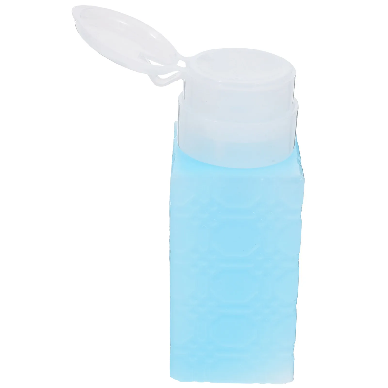 Makeup Remover Dispenser Bottle Leak Proof Press Pump Large Capacity Travel Nail Polish Container