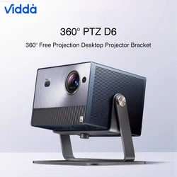 Universal for Vidda Pan Tilt D6 Projector Bracket 360 ° Omni directional Desktop Pan Tilt Bracket for Vidda