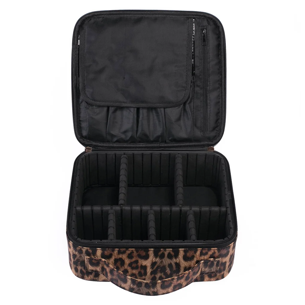 Makeup Bag With Smart Storage Large Capacity Travel Gift Cosmetic Case Cosmetic Bag Cosmetics MultipurposeA