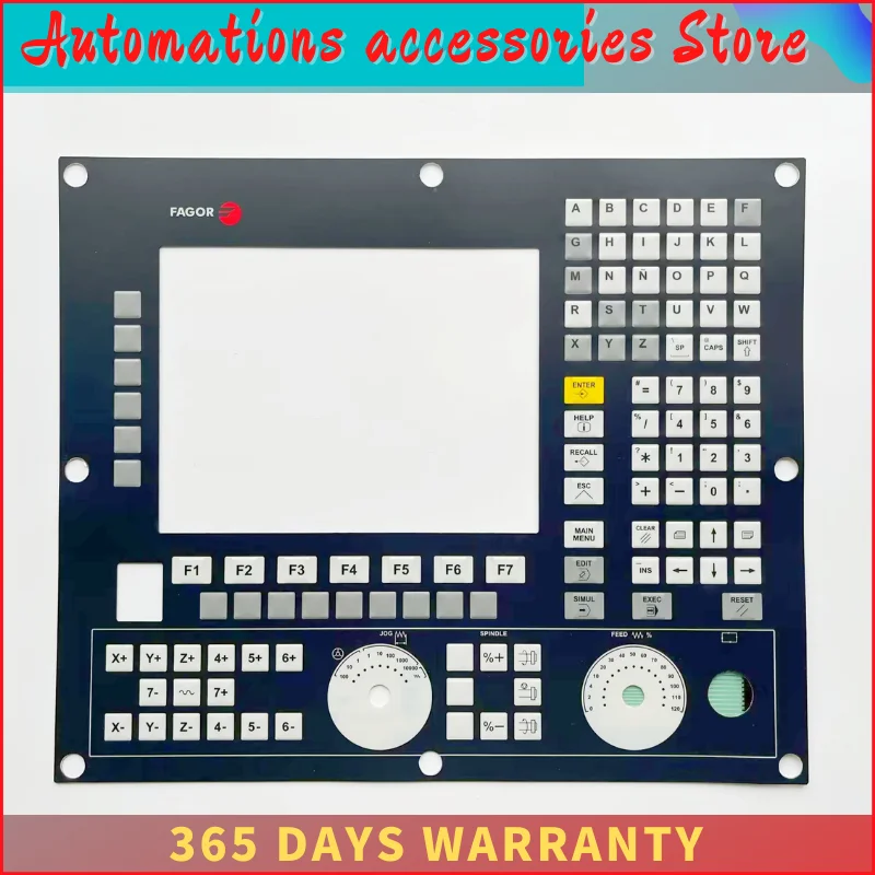 Membrane for CN55IW-M-CUP-AIS-B-7-ABEHJKVX Keyboard switch is suitable for PMC-1200 numerical control operating system Keypad