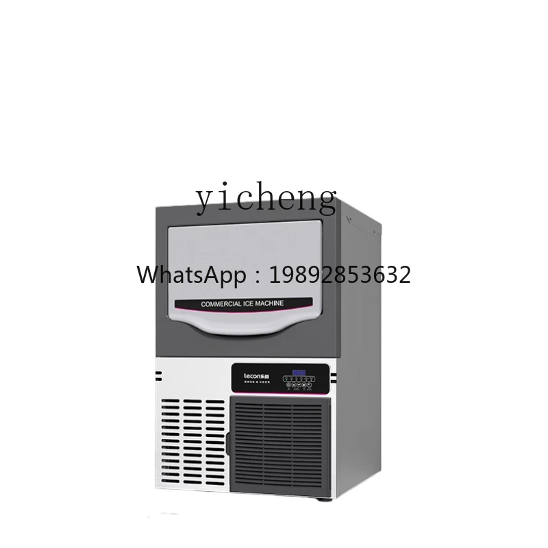 آلة صنع الثلج التجارية الكبيرة لمتجر الشاي والحليب آلة صنع مكعبات الثلج الأوتوماتيكية KTV #2