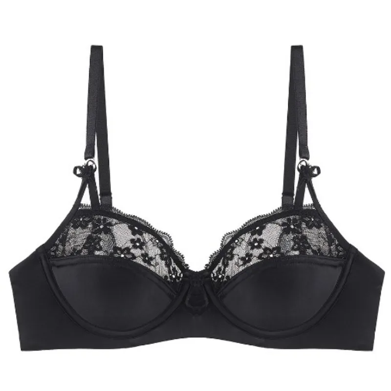 هدية ملابس داخلية مثيرة لعيد الميلاد لعام 2026 للنساء، مجموعة حمالة صدر رافعة لتخسيس الصدر الكبير ومضادة للترهل، قطن رومانسي من الدانتيل MOYISU