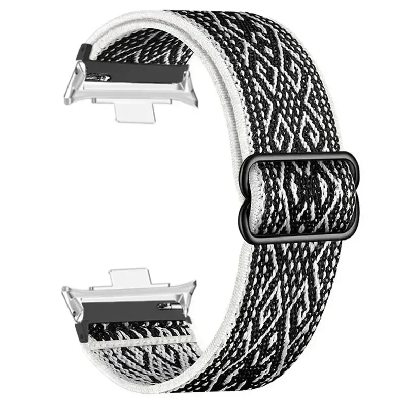 Elastisches Nylon-Armband für Huawei Watch Fit 4/5/5 Pro Ersatz Damen Herren Sport Solo Geflochtenes Uhrenarmband Loop Watch Fit 3 Armband – Detail 11