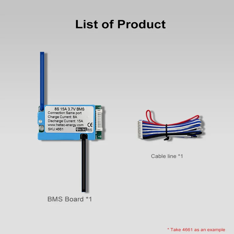Heltecbms Ebike BMS 36v 10S 6S 7S 8S 9S 24v BMS 15A 20A Protection Board 3.7V 18650 Lithium Battery With Temperature Control/ image 12