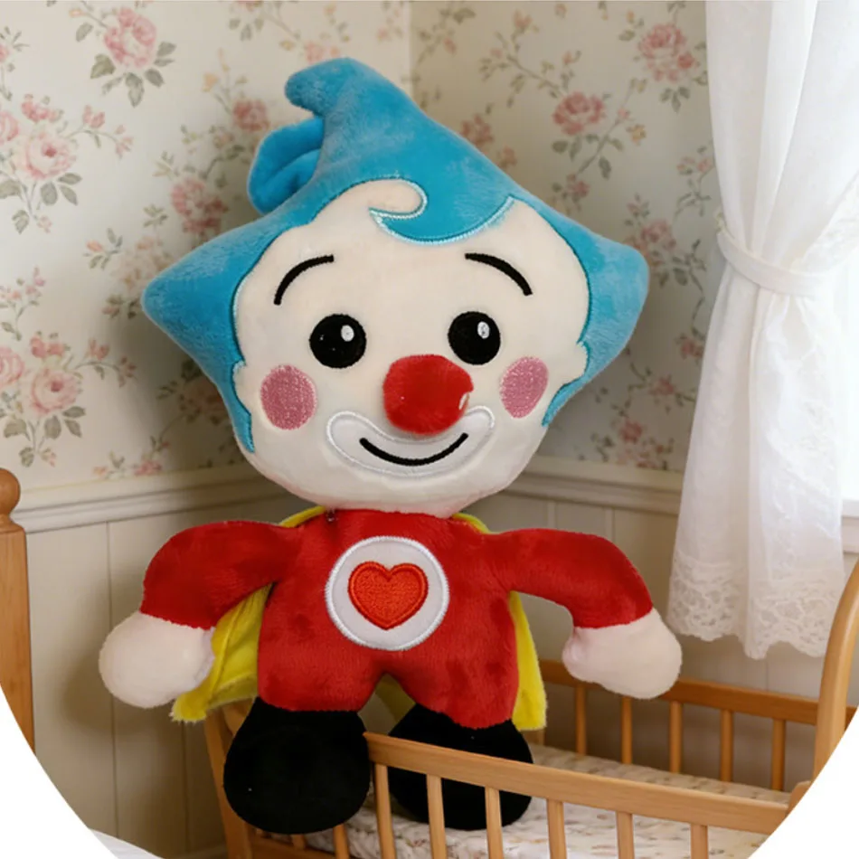 Juguete de Peluche Plim Clown para Niños, Peluche Suave, Diseño Kawaii, Beurre, Regalo de Cumpleaños para Niños