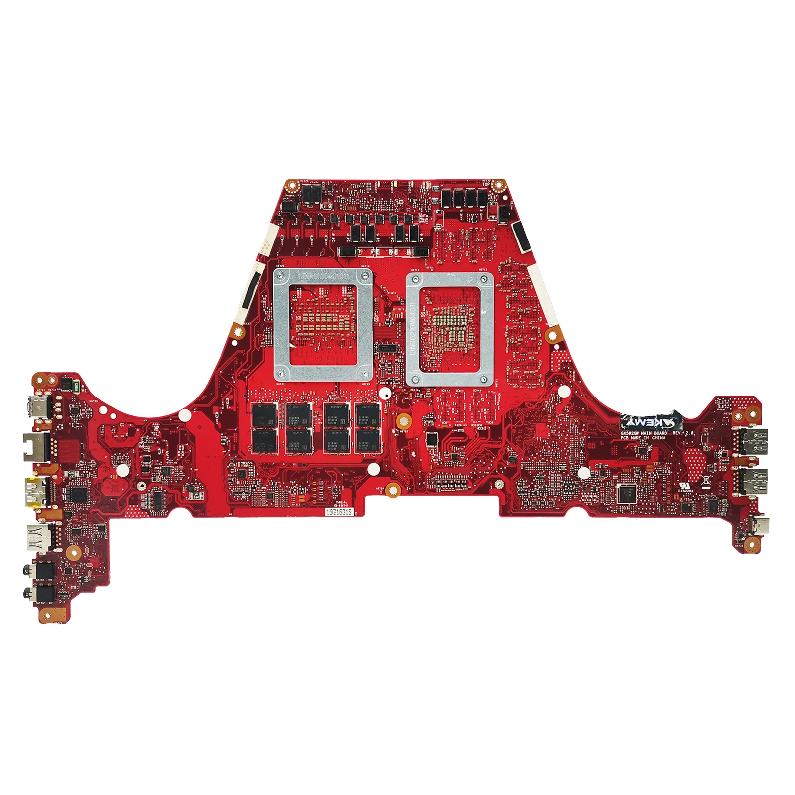 GX502GW Mainboard For ASUS GX502GV GX502G GU502GV GU502GU MW502G Laptop Motherboard i7 9th Gen V6G RAM-8GB/16GB