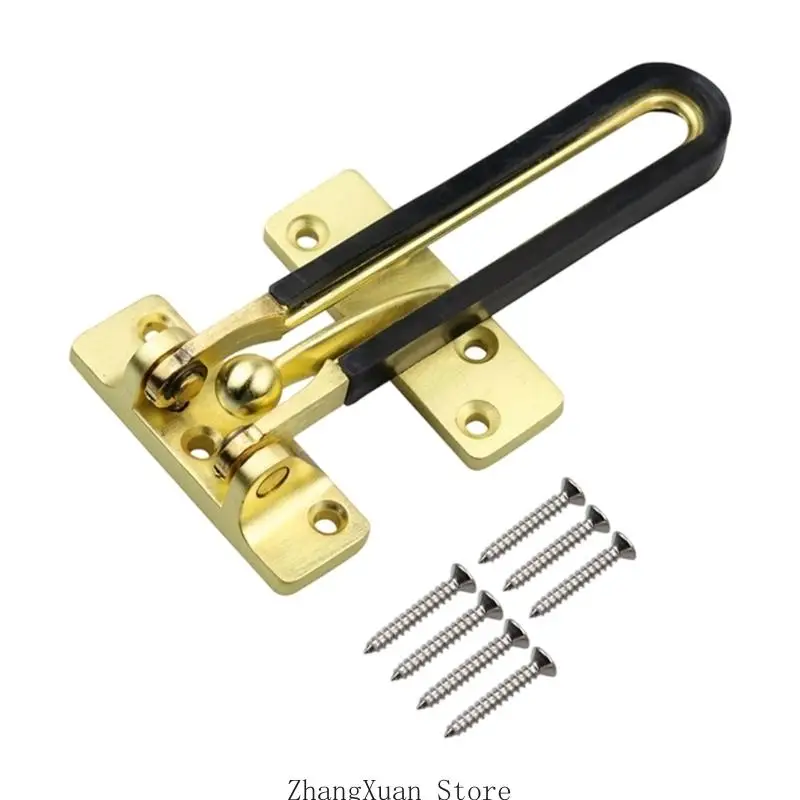 Wohnungstürschutzriegel Home Security Türschlossriegel für Privatsphäre Innenbereich 3XUF – Detail 7