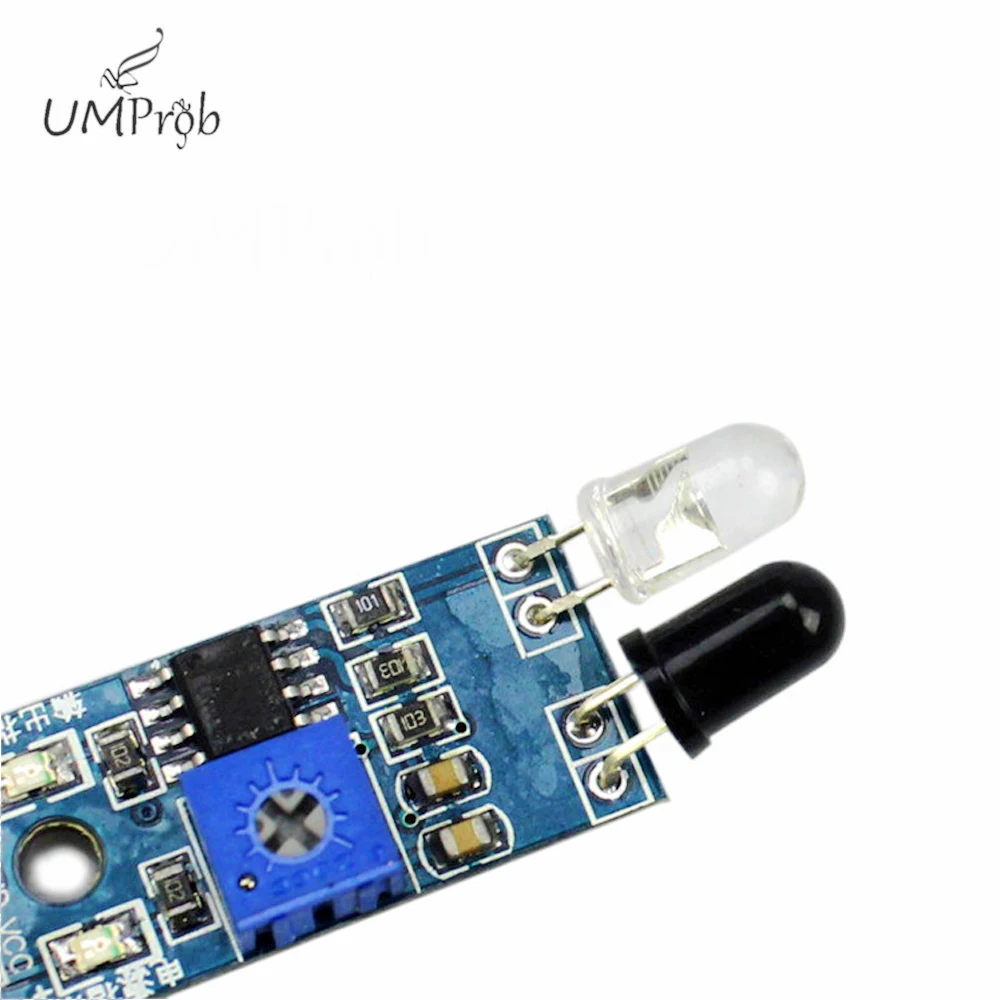 Toy Car Robot 3Pin 3.3-5V IR Infrared Obstacle Avoidance Sensor Module For  Diy Kit