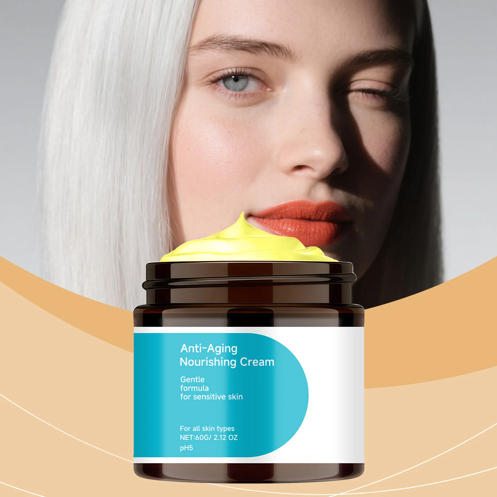 Brightening Moisturizer – Smooth, non-sticky, nourishing facial cream