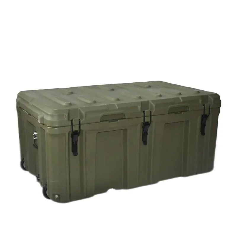 150L Rotomolded Car Rooftop Vehicle Hard Rugged Cargo Box Waterproof Tool Case Tool Box