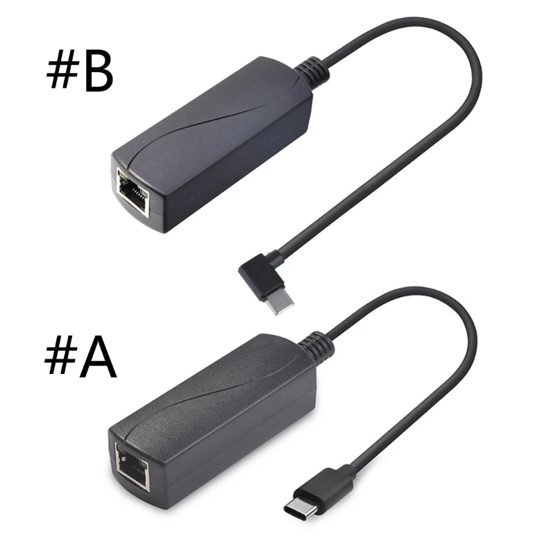 POE to Type-C Driver 5V Output with IEEE802.3af Standard 10/100Mbps Charging