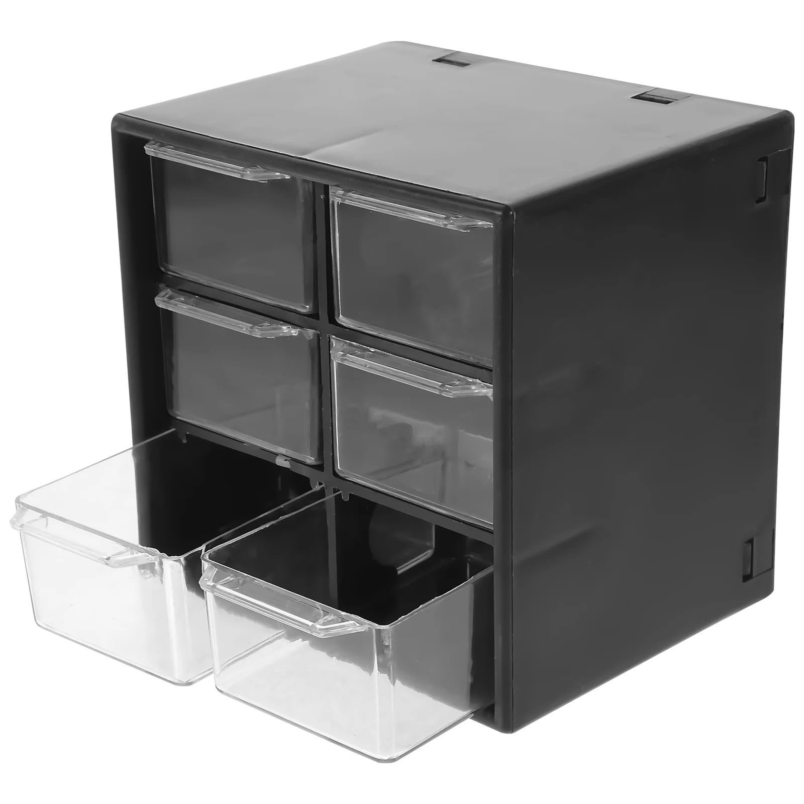 Desk Organizer With Drawers Desktop Storage Box For Makeup Stationery Sundries Multi Compartment Tabletop Organizer