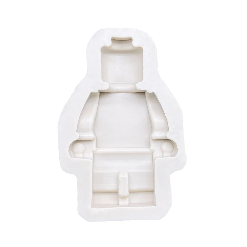 Robot Silicone Mold Resin Tools Sugarcraft Cupcake Baking Mold Fondant Cake Decorating Tools