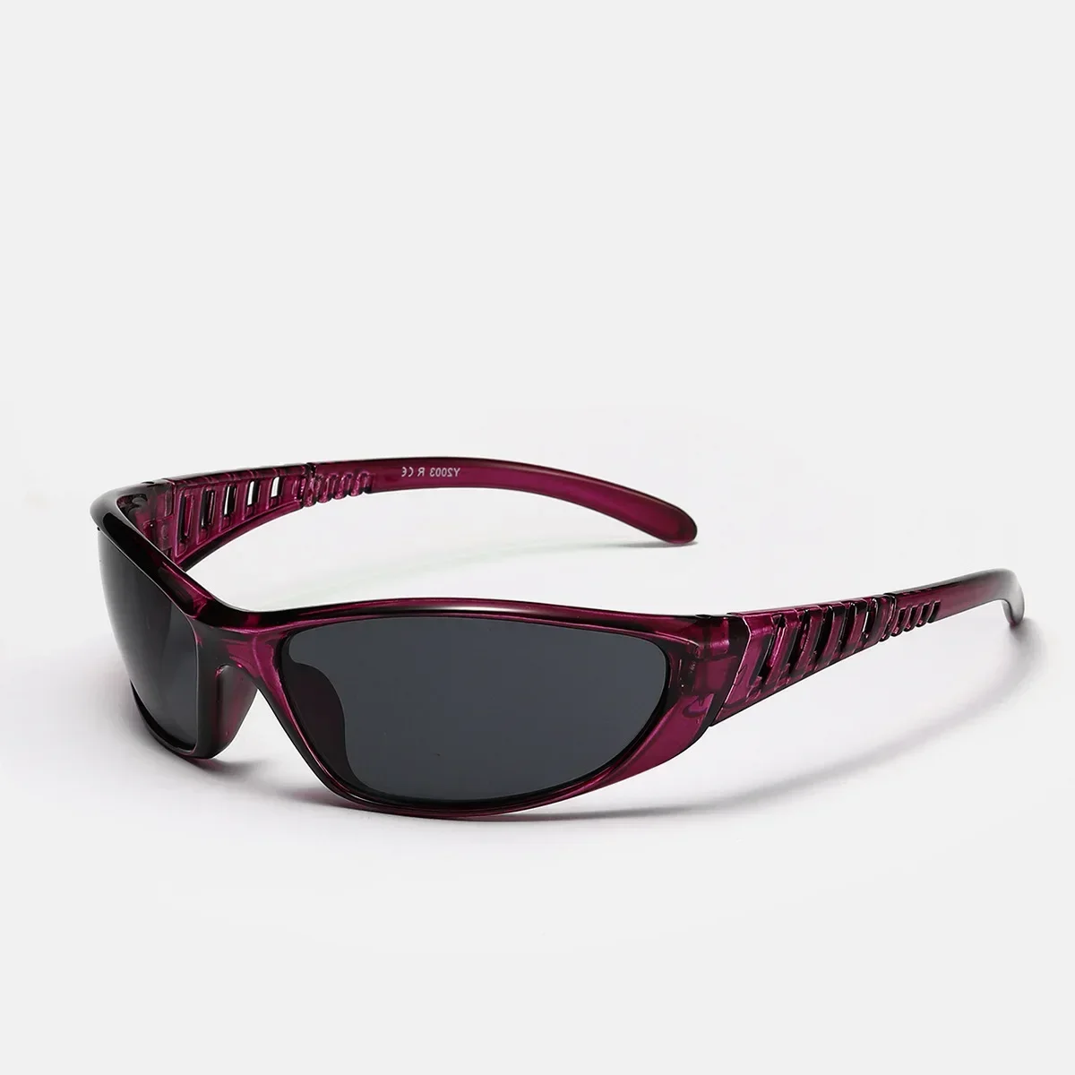 

2025 New Silver SPORT Sunglasses Men Women Retro Punk Cycling Trendy Sun Glasses For Male Shades Goggle Outdoor Y2K