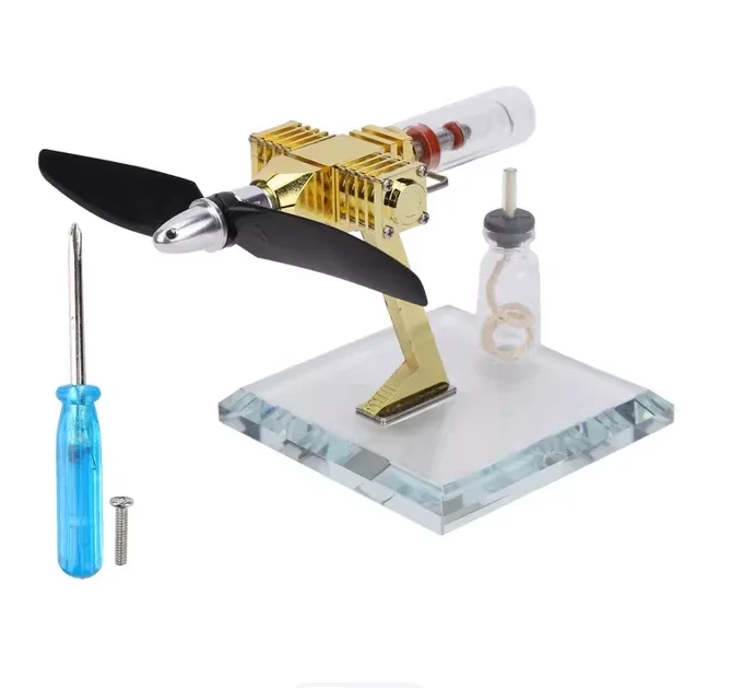 Aircraft Educational Science Toy – Stirling External Combustion Engine Novelty Gift