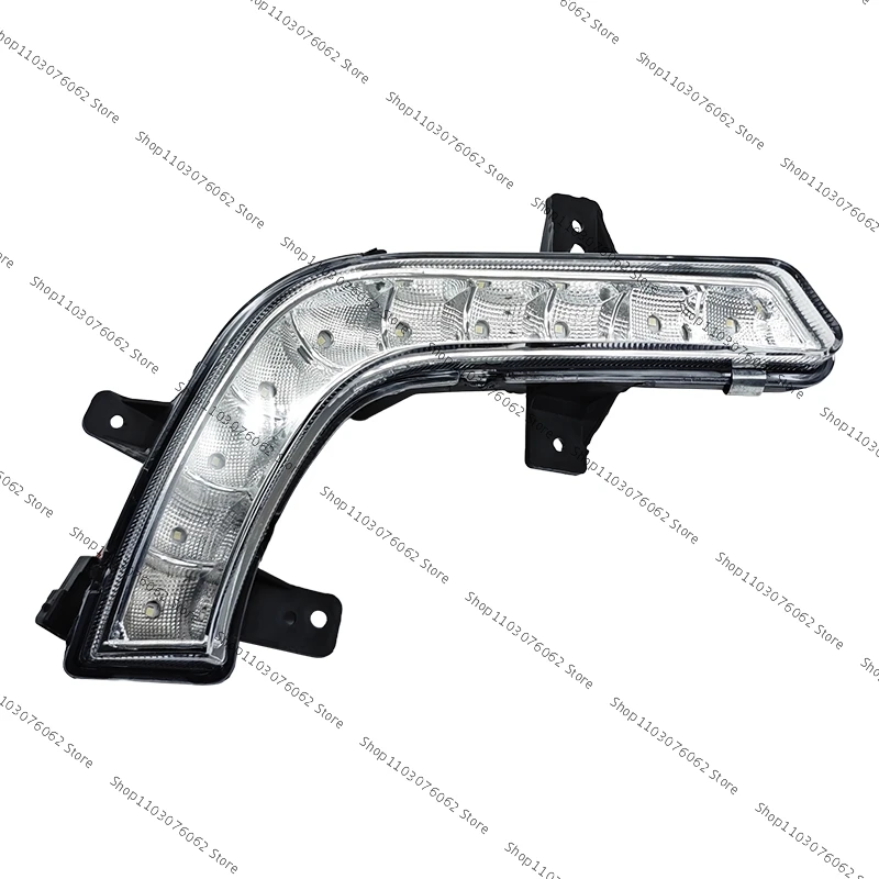 For Geely GC6/MK 2016 2017 2018 2019 Foglamp Foglight LED Front Bumper Fog Light DRL Daytime Running Drive Lamp view 3