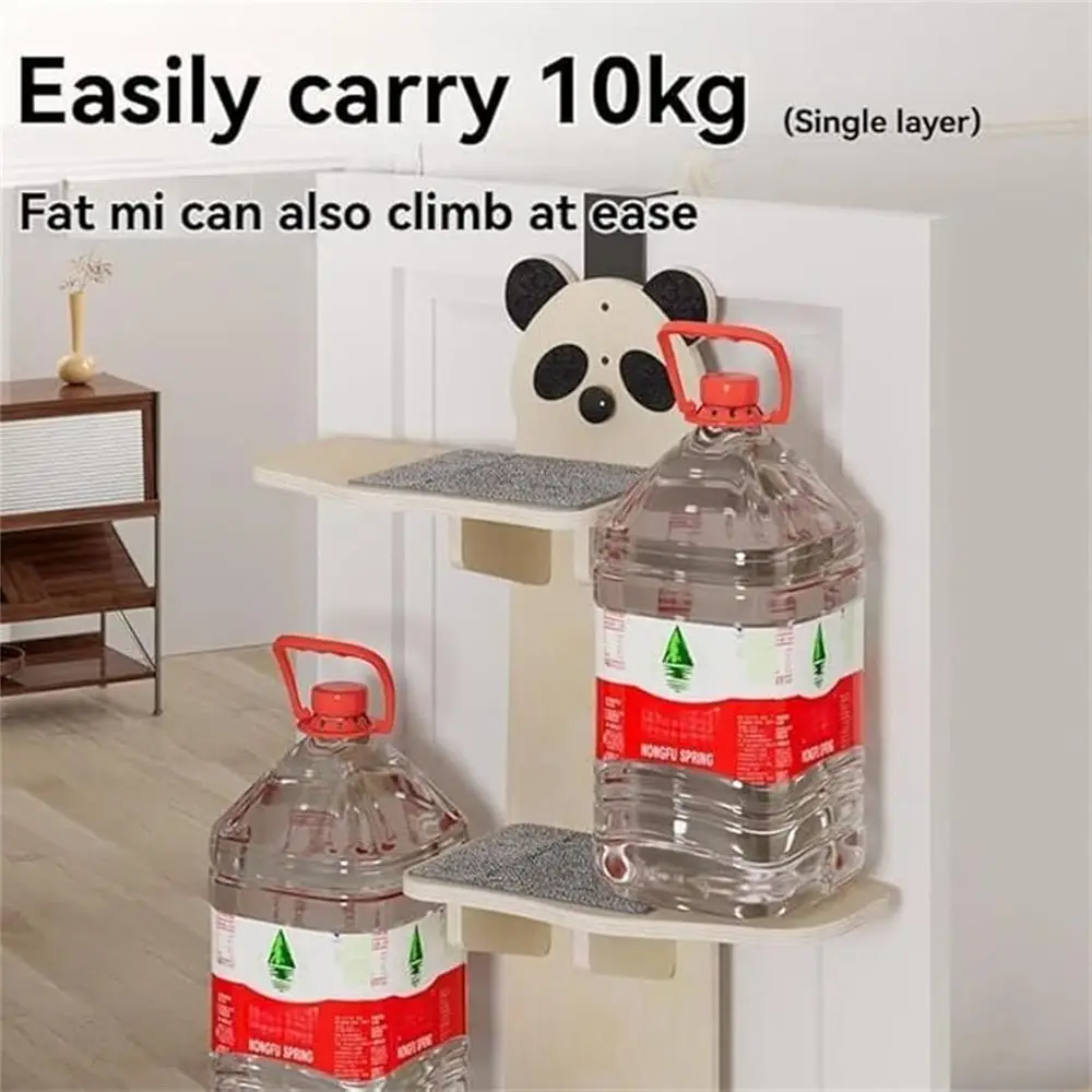 Multi-Level Hanging Door Cat Tree with 4 Perches and Removable Mat, Basic Model