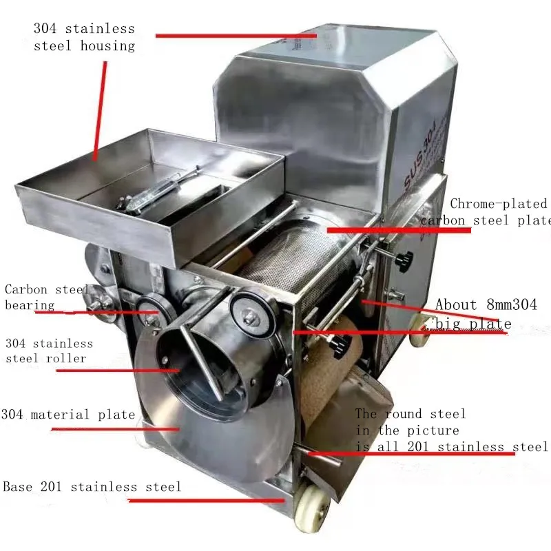Kép 3: Rozsdaálló Acél Barackfa Feldolgozás machine/fish Befőzés Előállítás line/fish Csont gépi