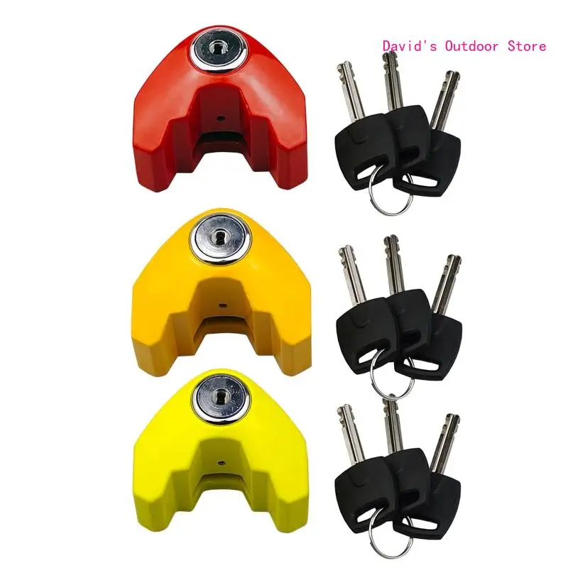 

Anti-Theft Safety Security Lock Motorcycle Lock Steel Mountain Road MTB Bike Cycling Rotor Disc Brake Wheel Lock X3UA