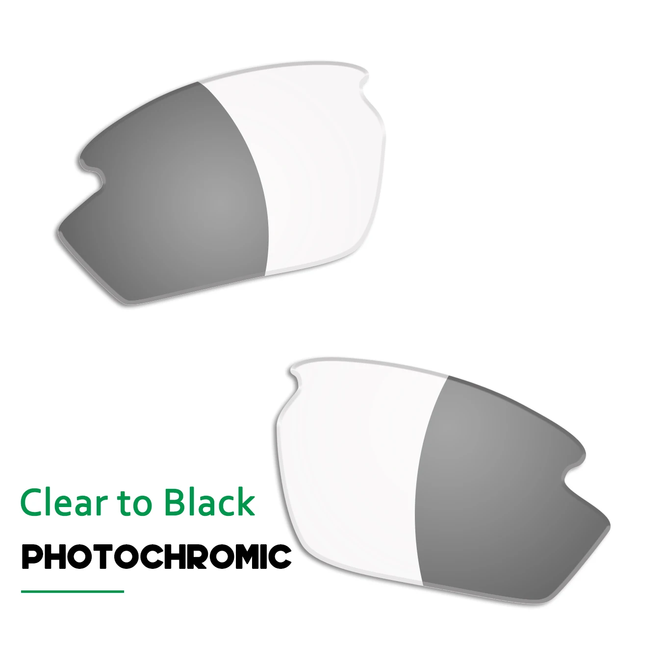Transition Replacement Lenses for Rudy Project Rydon Frame Multiple Color Options