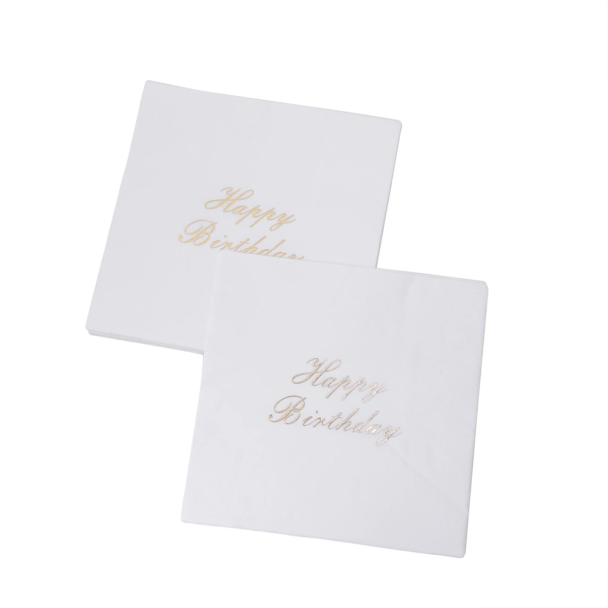 

16pcs Printed Napkins Unique Delicate Friendly Paper Birthday Wedding Decorative Party Dinner Napkins