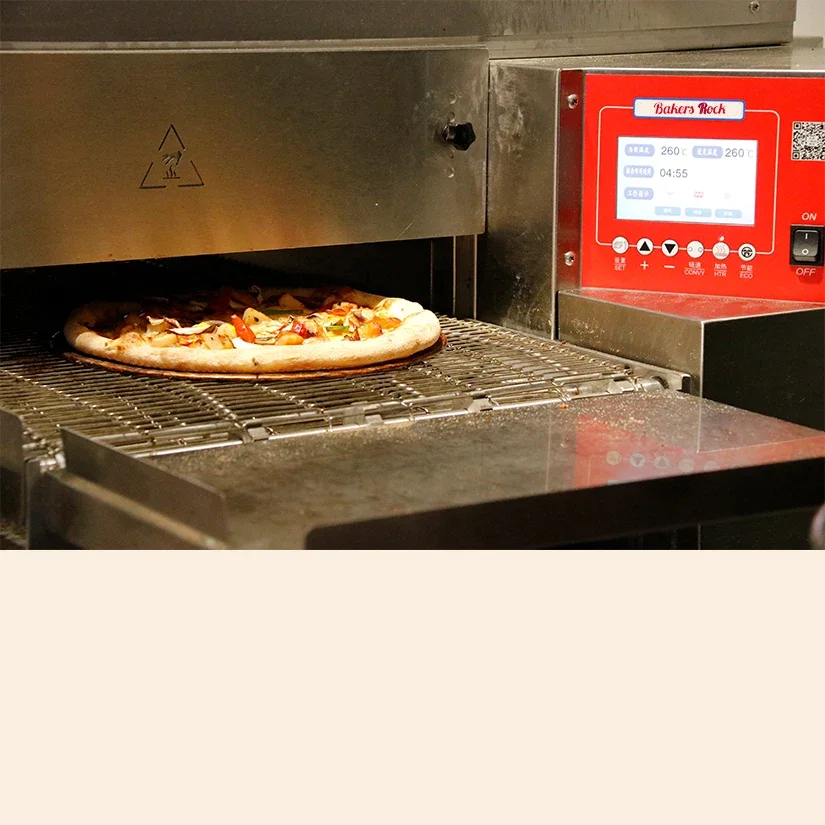 Portugal sold best pizza electric conveyor oven restaurant commercial food truck cookie baking belt oven heat air tunnel oven