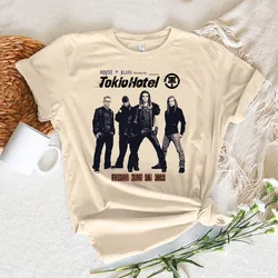 Tokio Hotel t-shirts women comic designer summer t-shirts girl anime Japanese clothes